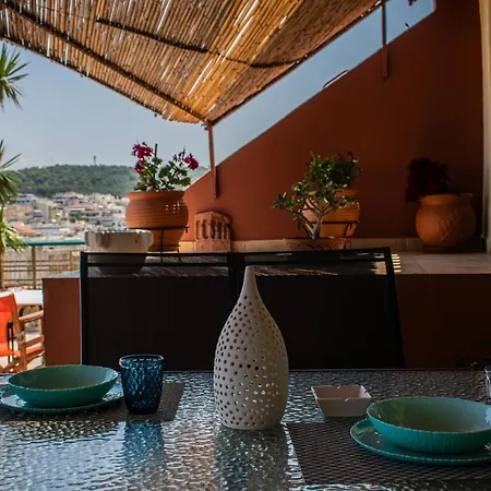 Rooftop With Sea View In * Ретимно